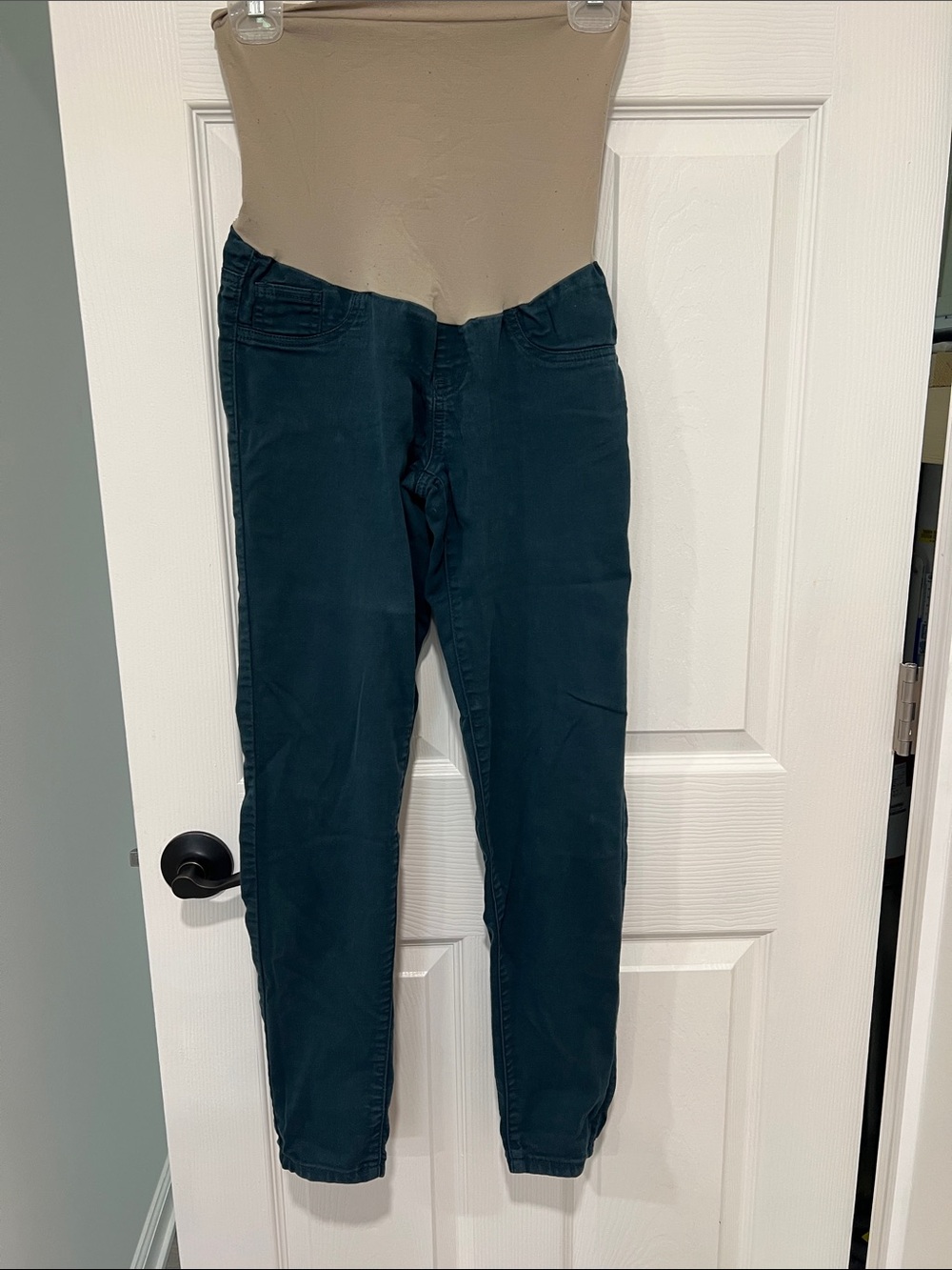 Motherhood Maternity Teal Blue Maternity Pants